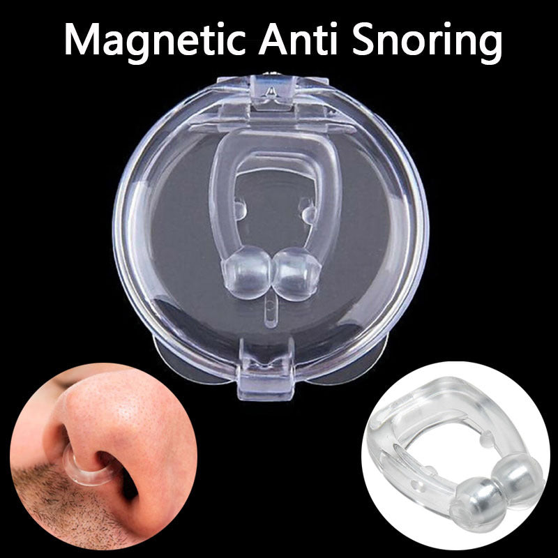 Mini Magnetic Anti-snoring Silicone Nose Clip Mini Magnetic Anti-snoring Silicone Nose Clip